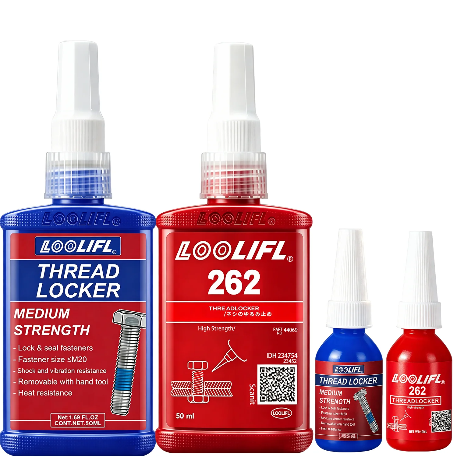 222 262 50ML 10G Schraubensicherungsmittel 243 Mittelfester Schraubenkleber Rostschutz Blaues Schraubensicherungsmittel Klebstoff Dichtmittel Klebstoffe Versiegelungsmittel – Detail 8