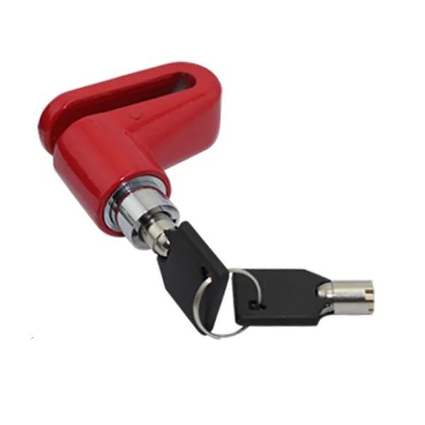 

Mini Disc Brake Red Durable Stainless Steel Alloy Abs Plastic 55X45Mm 24Mm Diameter Tamper Resistant Lock Core With 2 Keys