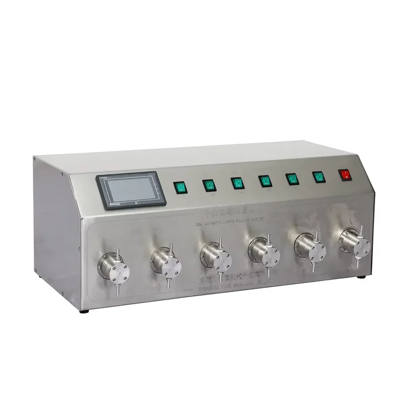 Desktop Paraffin Soy Honey Bee Wax Candle Making Machine Votive Filling Pouring Machine Diffuser Pumps 6 Nozzles Stainless