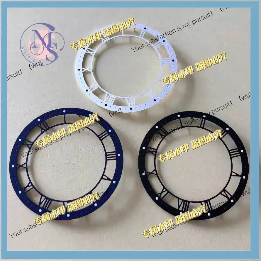 1/2PCS 38.8mm Hollow Out Watch Dial For ETA 6497 Movement For Seagull ST3600 Skeleton Movement Watch Parts
