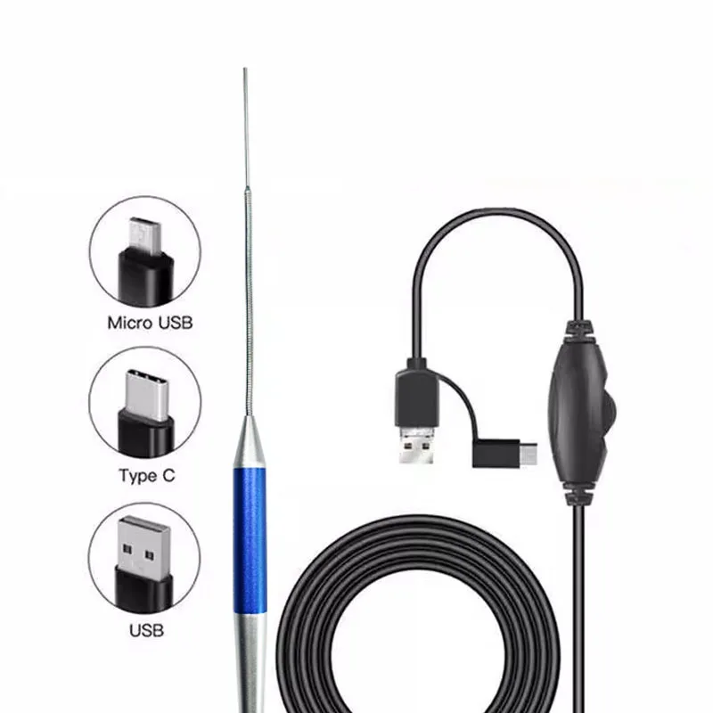 Ultrafine endoscope length function  wide angle