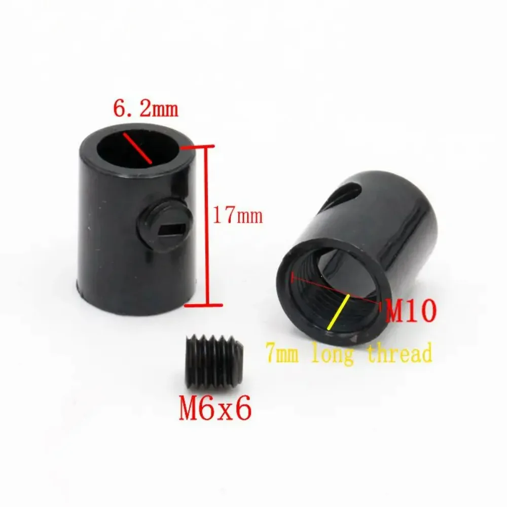 M10 Threaded Female Cable Grips Plastic Strain Reliefs  Electrical Wire Clamps for Pendant Lamp Fittings