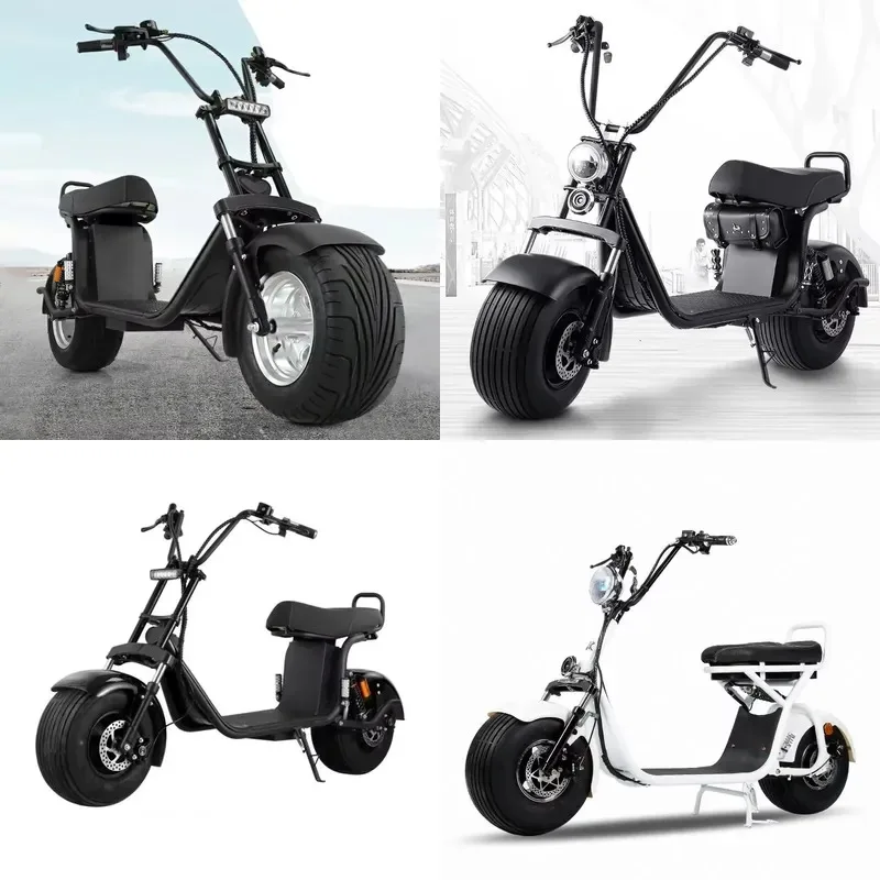 1500W High Power 60V Electric Scooter for Adults Long Distance Range