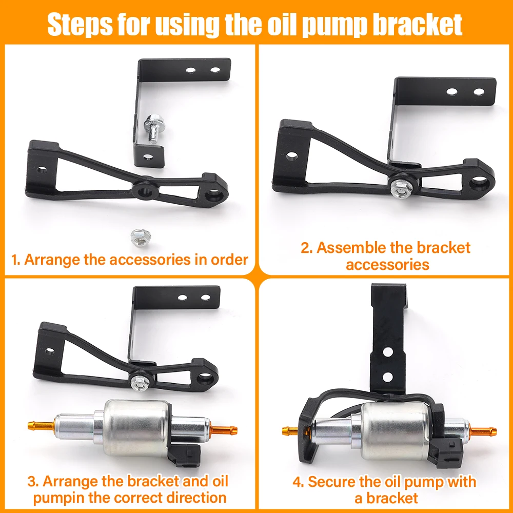 1pcs Universal Car Air Parking Heater Fuel Pump Bracket Car Oil Fuel Air Parking Heater Pump Holder For Webasto Eberspacher