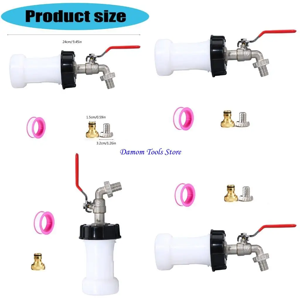

57BE Multipurpose Adapter Portable Accessory for Household and Gardening Needs