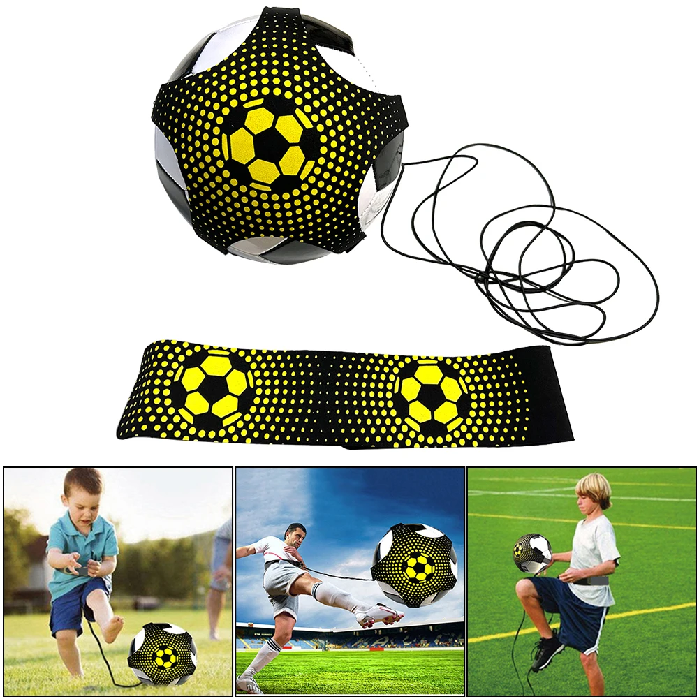 Solo Practice Training Belt Wear Resistant Elastic Soccer Trainer Belt Soccer Practice Trainer for Soccer Ball Practice