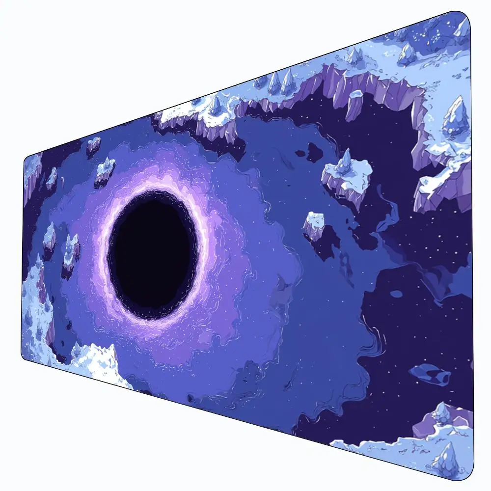 

Черные дырки в ледяной снежной форме MTG Playmat Magic Card Battle Mat Нескользящий прочный 35X60CM Commander Playmat Tapete Magic mtg