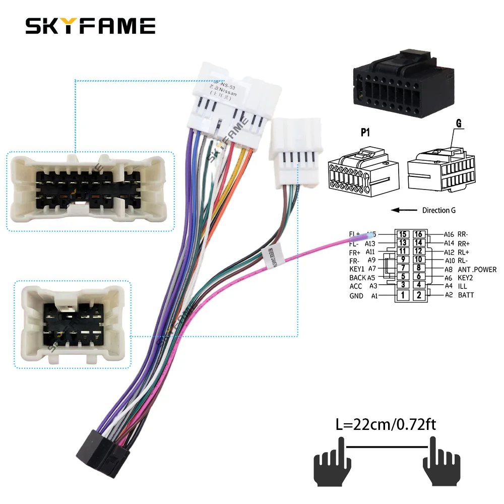 Skyfame 16Pin Car W…