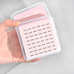 eyelash glue strip, transparent eyelash strip, waterproof and sweatproof, reusable false eyelash makeup tool