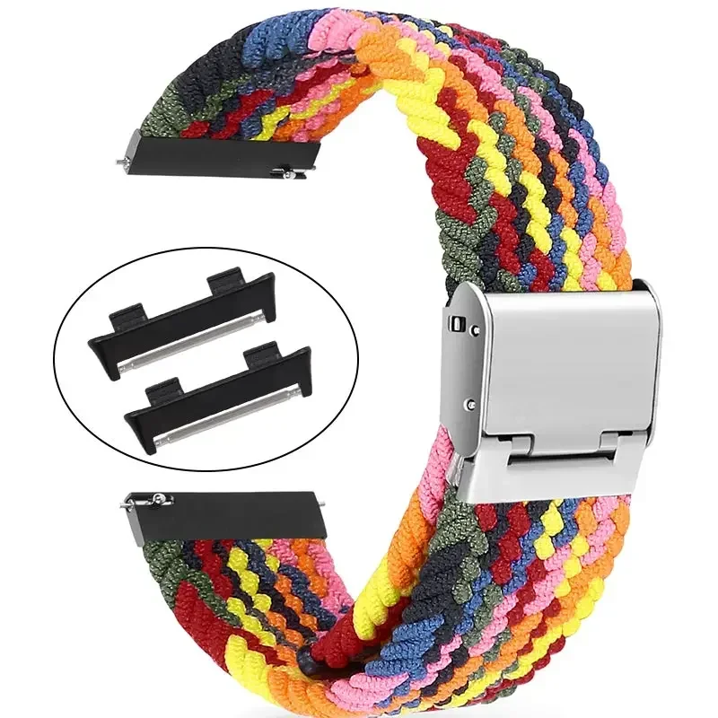 Nylon Braided Solo Loop Band For OPPO Watch 41mm 46mm Strap for OPPO Watch Strap 41mm 46mm Accessories Band For OPPO Watch1 2 46