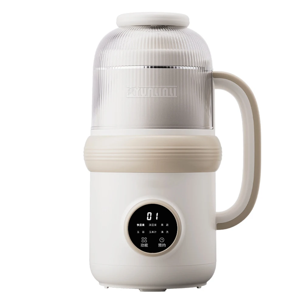 Портативная соковыжималка 800 мл, электрический высокоскоростной блендер со звукоизоляционной крышкой, бытовая машина для соевого молока