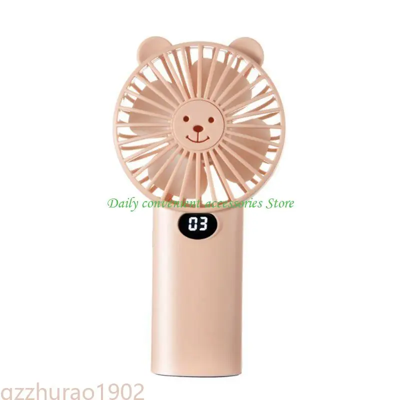 97QB USB Mini Wind Power Handheld Fan Handig Studentenkantoor Kleine koelventilator