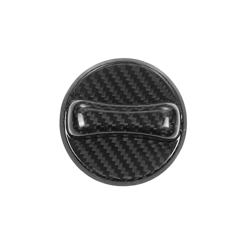 Real Hard Carbon Fiber Sticker Car Gas Fuel Tank Cap Gasoline Cover Replacement Parts For Nissan Universial (Carbon)