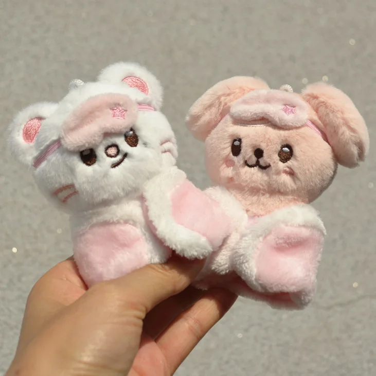 

SKZOO Idol Straykids Cute Pajama Doll Keychain Plush Toy Felix HyunJin Chan Minho Jisung Jeongin Seungmin Fan Collection Gift
