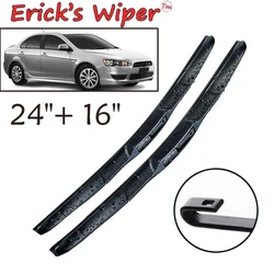 Erick's Wiper Front Hybrid Wiper Blades For Mitsubishi Lancer 2009 - 2017 Windshield Windscreen Window Rain Brushes 24