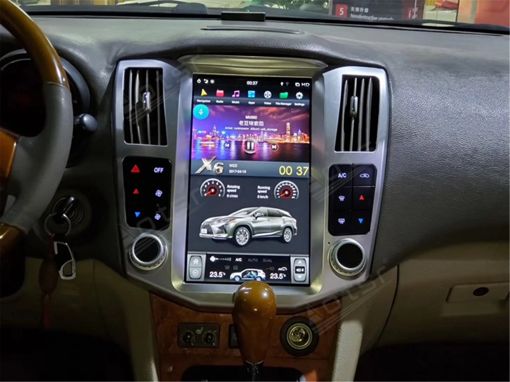 Qualcomm Snapdragon 665 Android 11 Car Radio For Lexus RX300 RX350 RX400 2004 2005 2006 2007 GPS Carplay Stereo Head Unit