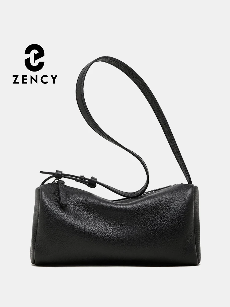Zency Women's Leather Shoulder Bag Large Capacity Roomy Crossbody Satchel Designer Handbag