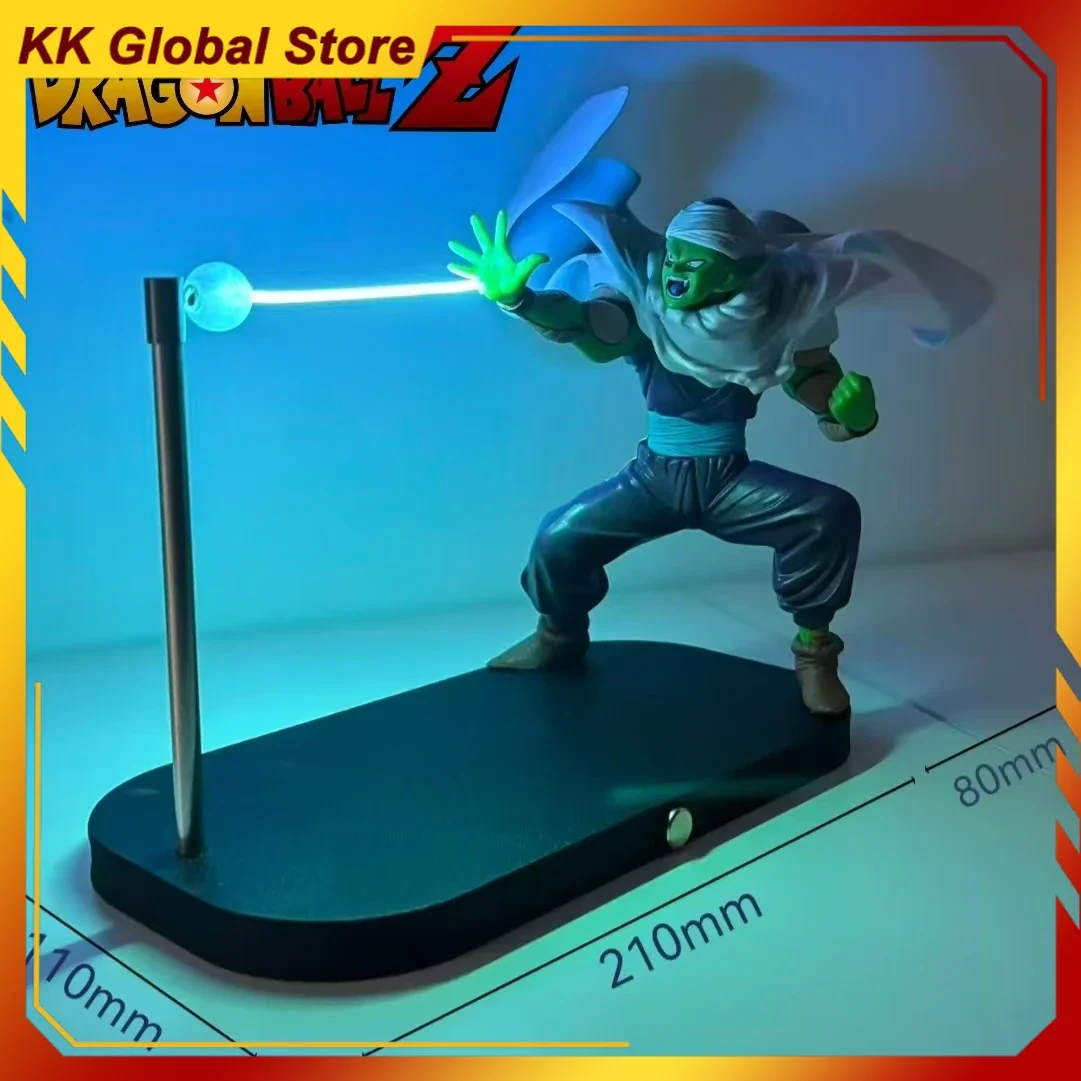 

16cm New Dragon Ball Anime Figure Vegeta IV Son Goku Peripheral Model Rechargeable Night Light Decoration Ornaments Gift Toys