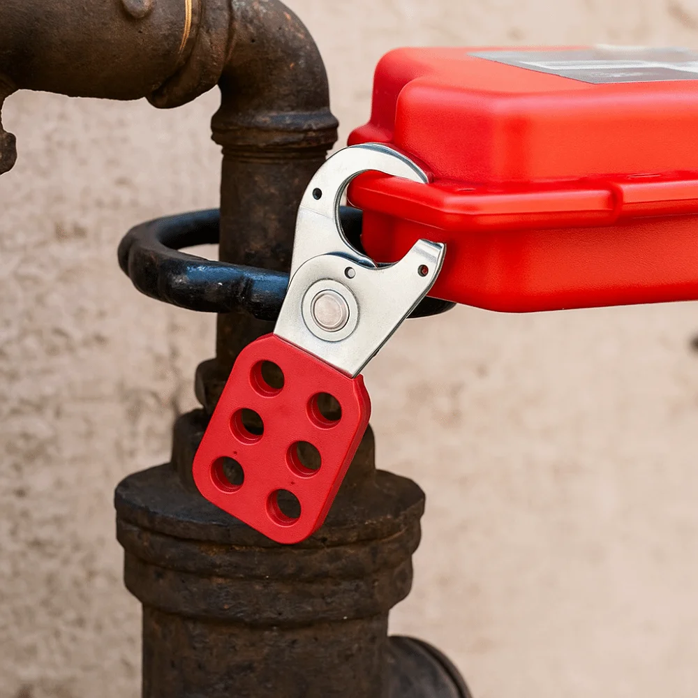 

Six Hole Steel Industrial Safety Lockout Hasps Steel Hook Diameter Safety Hasp Safety Hasp Lockout Multiple Isolation