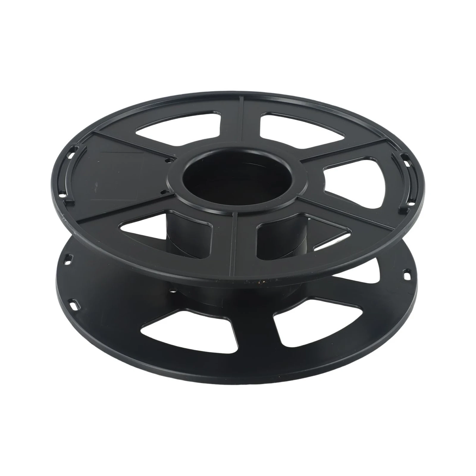 Empty Cable Wire Cable Reel 0.3/0.5/1/1.5/2/3/5/8/10m Plastics 195g 7*6*5cm Black For Cables For Christmas Lights