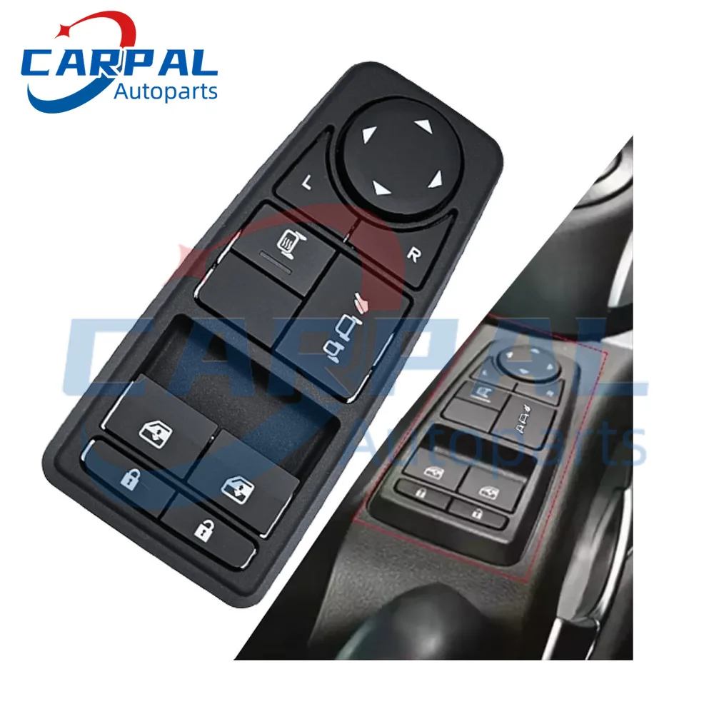 

81258067093 81258067108 81258067081 Front Left Driver Side Auto Master Power Window Switch For MAN Truck Man TGM TGS TGX TGL