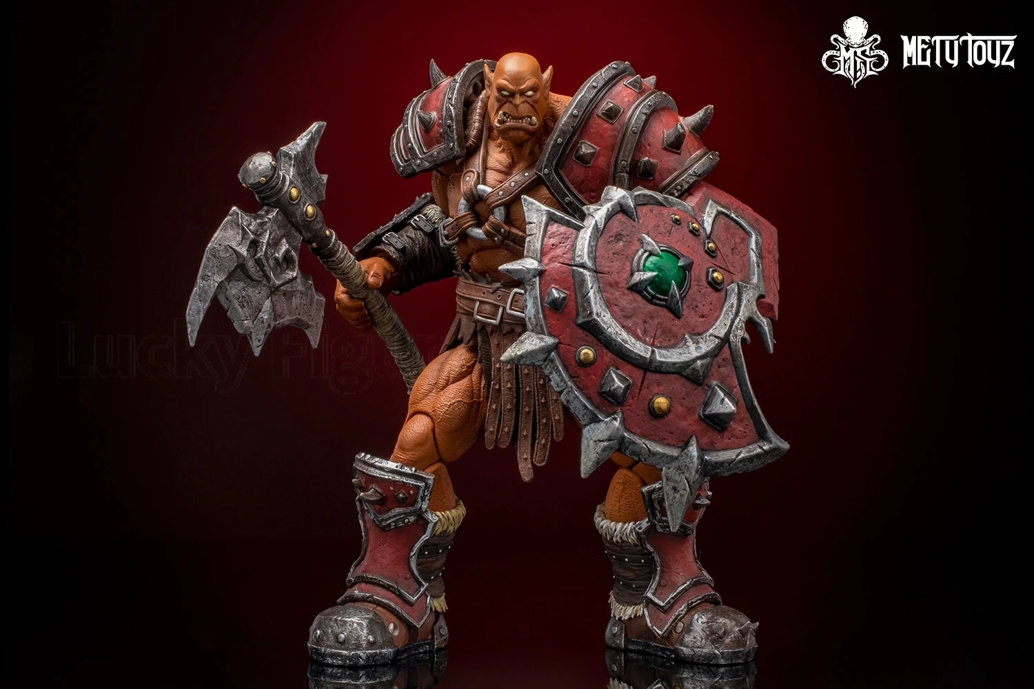 【Original】Metytoyz Bloodskull Iron Broken Ragna Drano Ortodoxo Marrom Action Figure Brinquedos