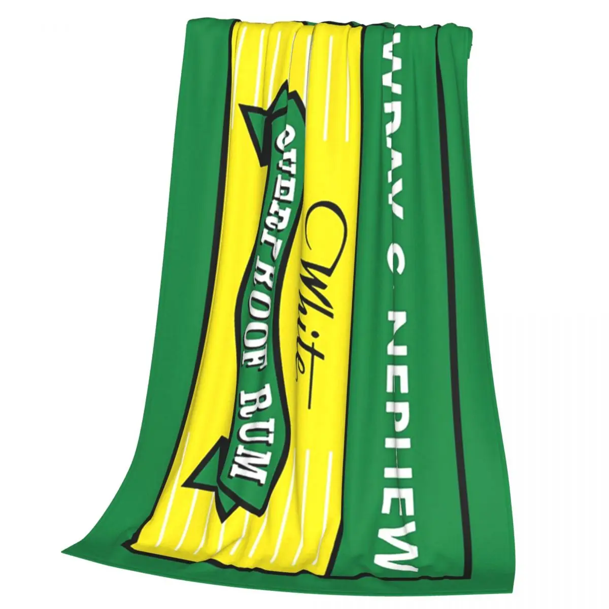 Wray And Nephew Blanket Soft Warm Flannel Throw Blanket Cover for Bed Living room Picnic Travel Home Couch