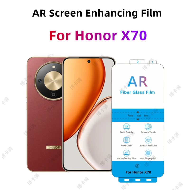 

3pcs AR Screen Enhancing Film For Honor X70 HD AR Anti-reflection Screen Protector For Honor GT Pro/500 Pro/Magic7/Magic8/Win RT