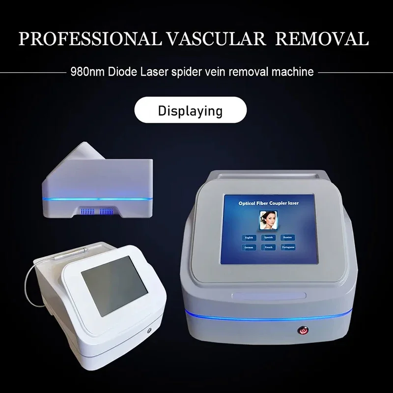 mechine for removal of spider veins, 980 NM lasar diode, bload vessels