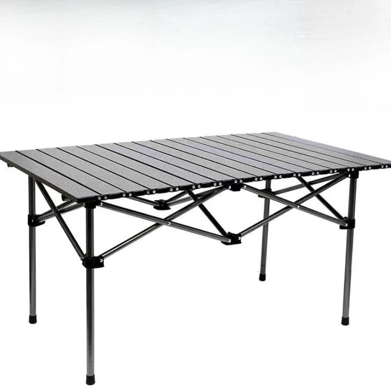 Mesa de exterior retro resistente con características de mesa de exterior engrosada, adecuada para muebles de exterior con respaldo plegable, Mesa Exterior LJ40