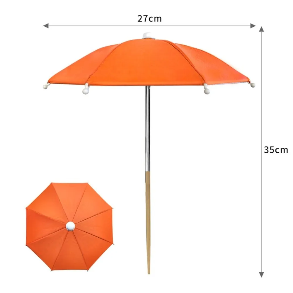 Windproof Patio Plant Umbrella Silver Shade Sun Protection Garden Shade Cover UV Protection Plant Shade Umbrella Plant