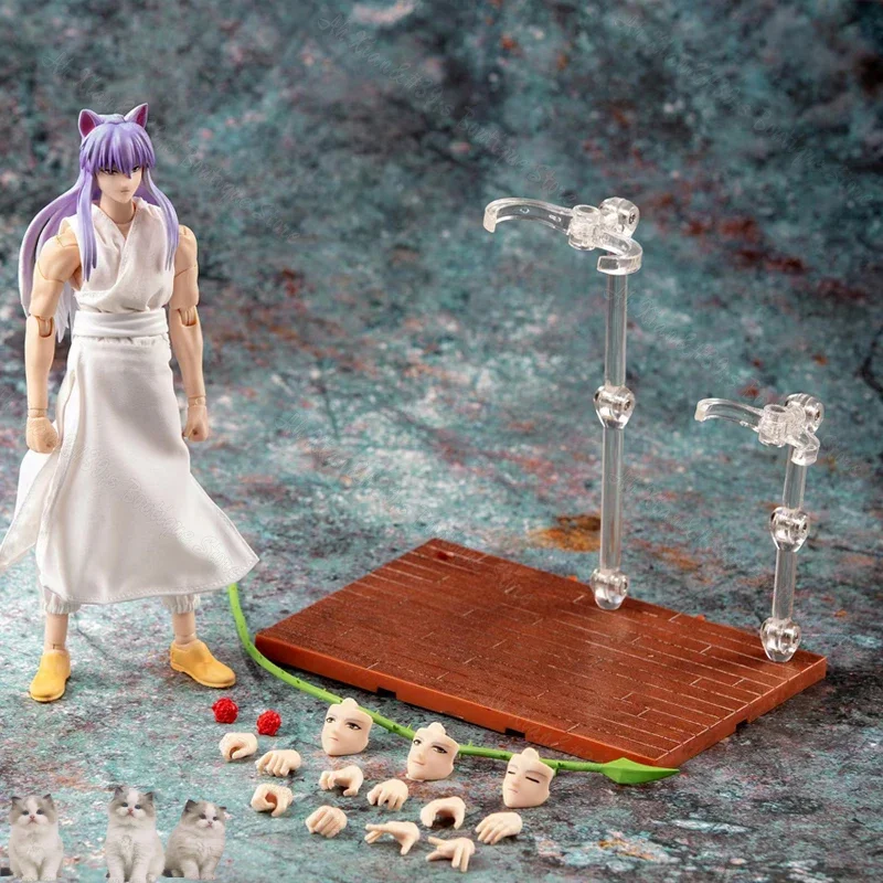 

Dasin/Great Toys/GT YuYu Hakusho Urameshi Yuusuke Yoko Kurama Jaganshi Hiei Kuwabara Kazuma SHF 1/12 PVC Action Figure In Stock