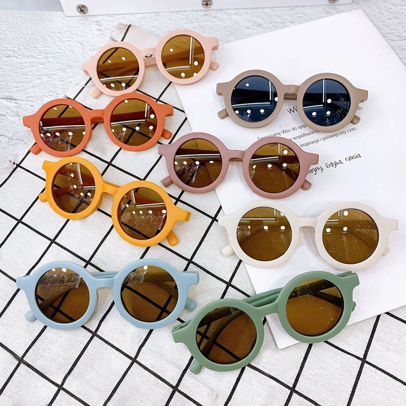 New Children's Fashionable And Cute Sunglasses Baby Super Cute Men's And Women's Sunglasses Children's Multi-color Sunglasses