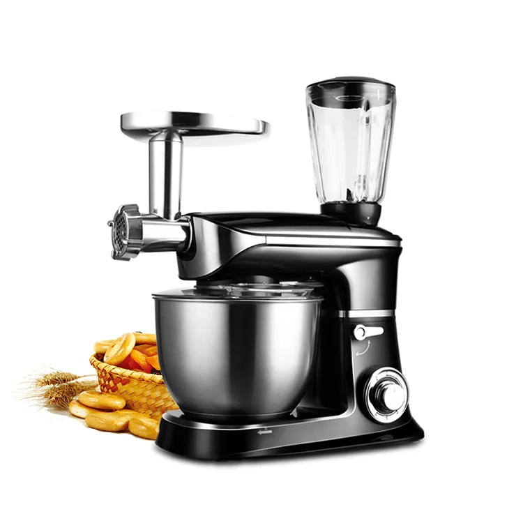 

Kitchen's Aid Appliances 5-In-1, Multifunctional Stand With Blender and Meat Grinder Stainless Steel Bowl Food Mixer/