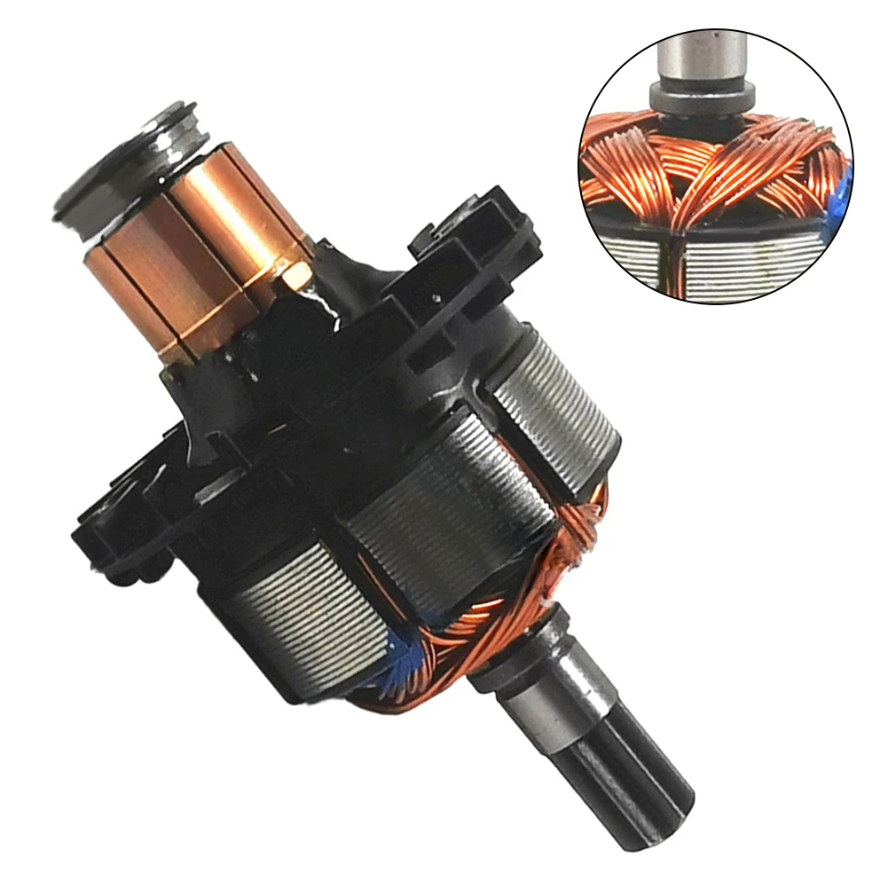 -Armature Motor For N110033 N268382 DCF885  Hammer Drill Power Tool Accessories Hammer Drill -Armature Assembly