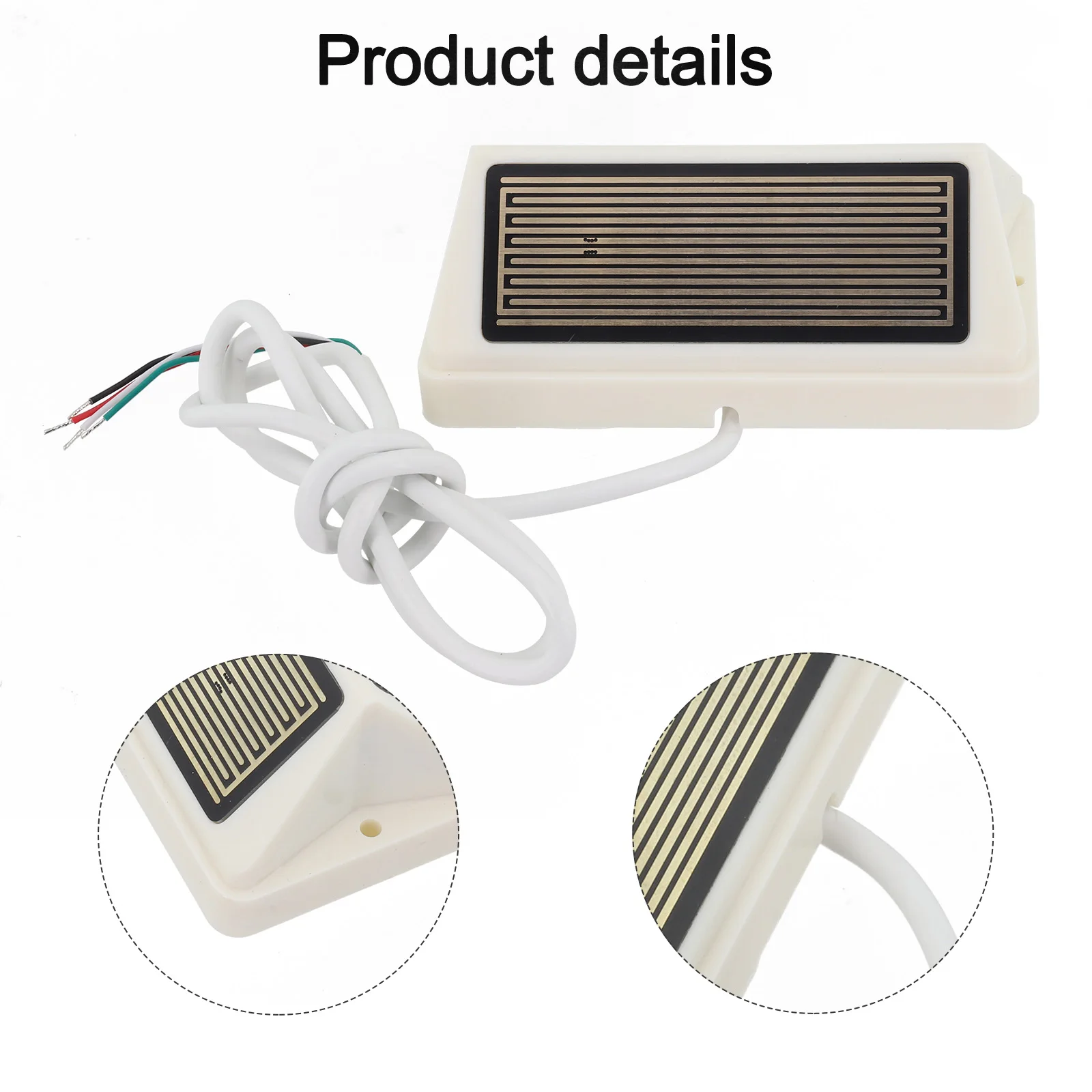 

Smart RF Rain Detection Rain Sensor 433MHz RF Sensor Color:white Rain Sensor Probe DC5V-24V Operation Highly Sensitive