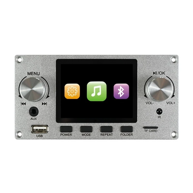 2.8 inch TFT color screen Bluetooth lossless audio player decoding board supports I2S digital