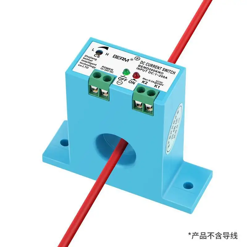 DC Overcurrent Protection Relay Current Transformer Sensor Equipment Linkage Alarm Switch
