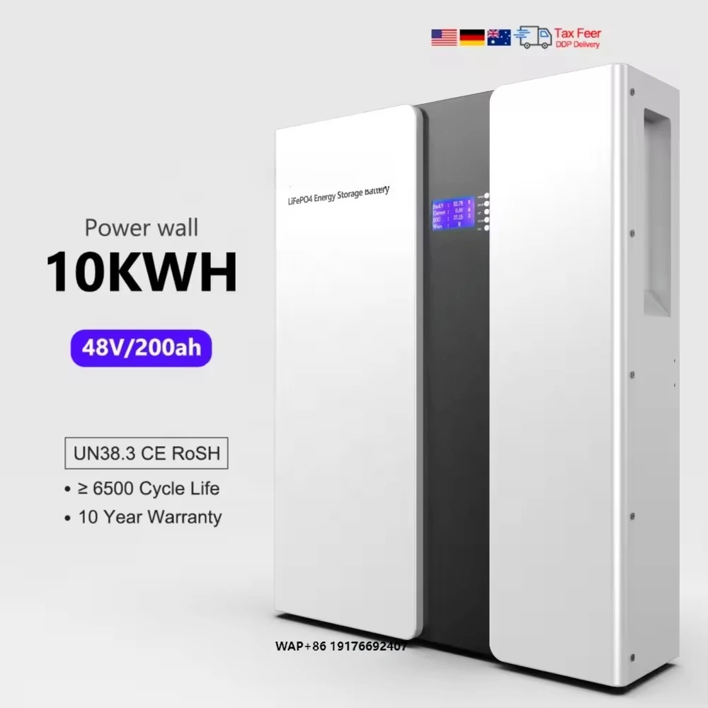 Sunpok Energy 10years Warranty Lifepo4 Lithium Battery Home Energy Storage Powerwall 5.12kwh 10kwh 15kwh 20kwh 48v 200ah