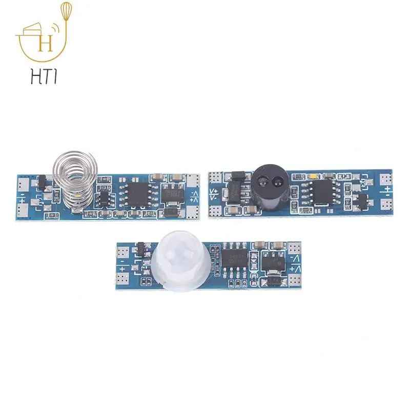 5v 12v 24v 4A Turn On/off Dimmable Touchless Ir Hand Sweep Wave Wardobe Cabinet PIR Induction Sensor Switch