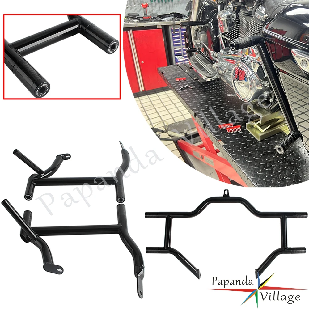 

Защита бака двигателя мотоцикла, защита бампера для Harley Touring FLHXSE FLHT FLHX FLHR FLHP 14-24