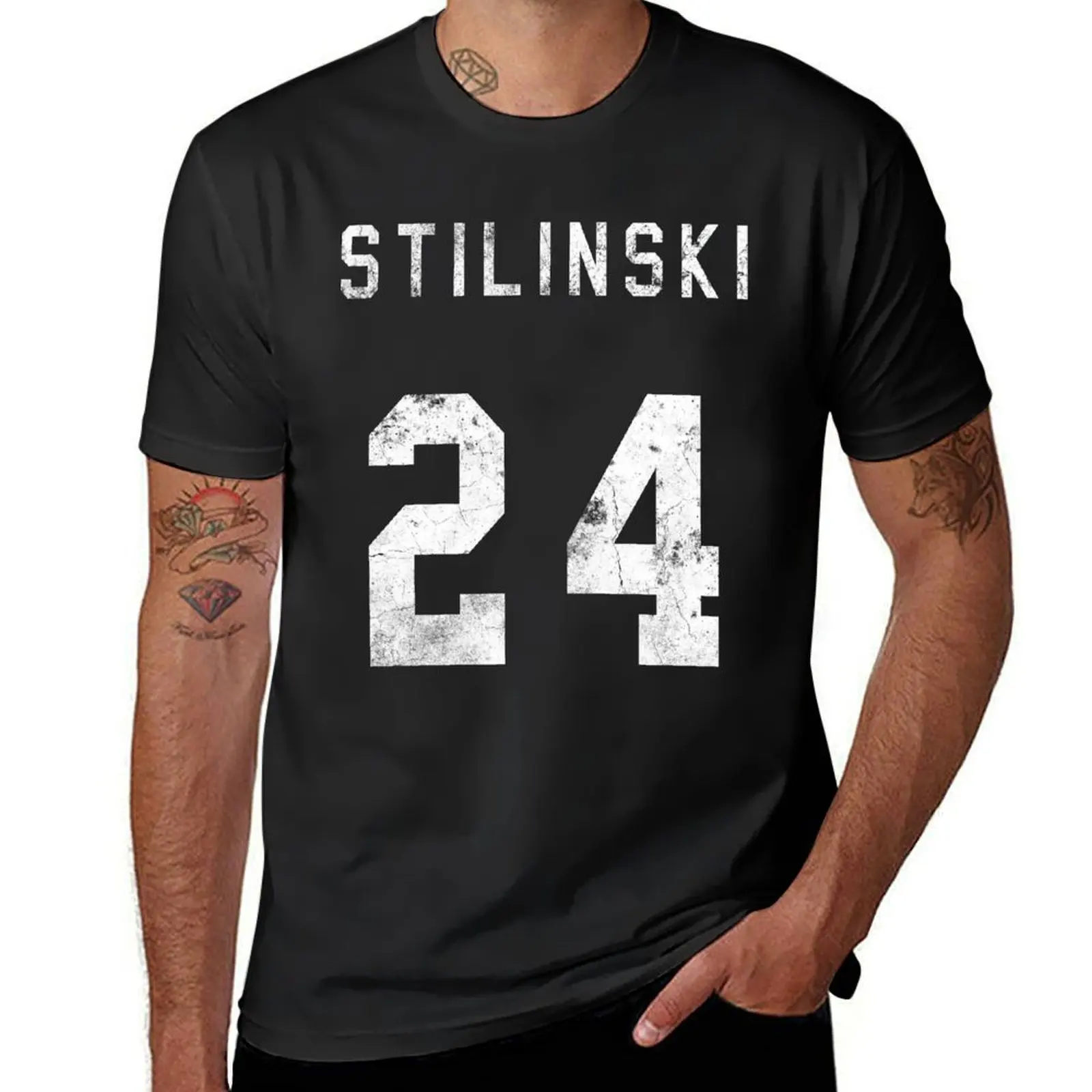 Stilinski Jersey T-Shirt customs design your own graphics plain quick-drying t shirts men