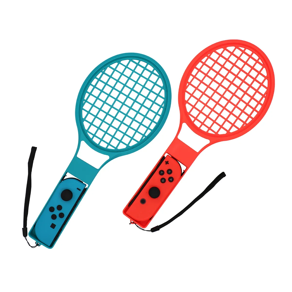 GAMINJA Tennis Racket For Nintendo Switch Oled Joy-Con Handle Holder Controller Grips Tennis Game Accessories