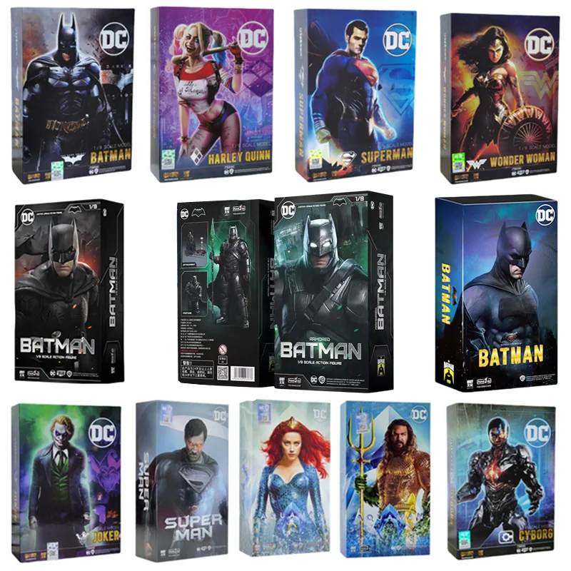 Justice League Ben Batman Action Figure Superman Batman Wonder Woman Aquaman Mera Anime Toys Collection Models Toys Gift