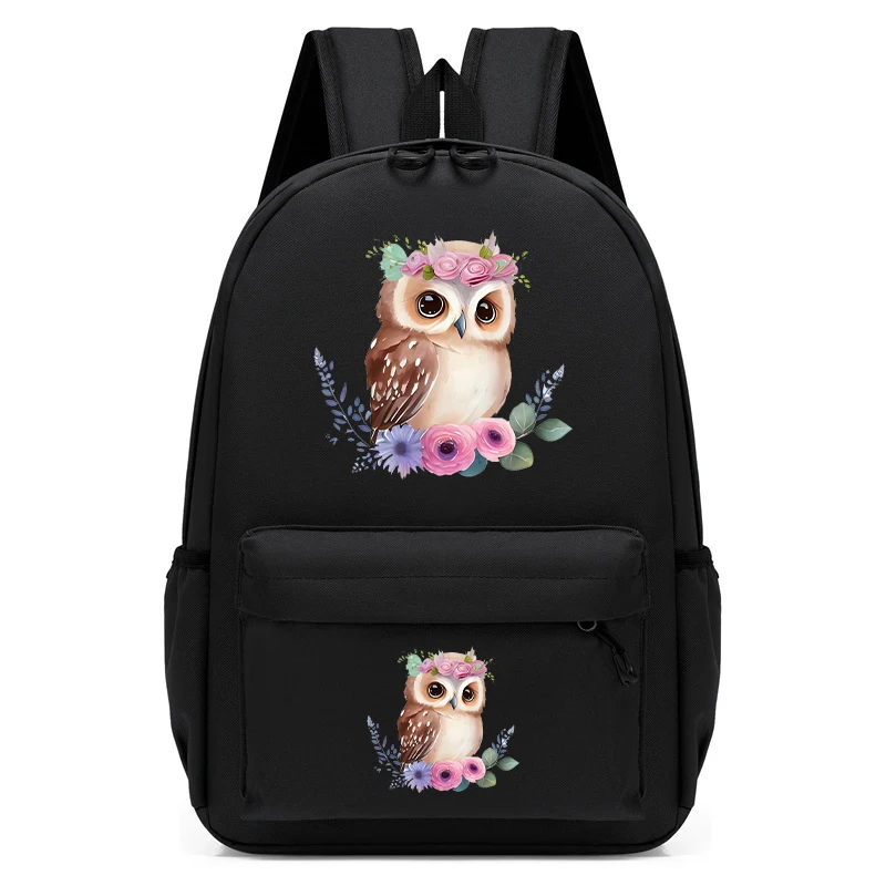 

Cartoon Cute Flower Owl Backpack for Baby Boys Girls Children Lovely Schoolbag Kindergarten Schoolbag Kids School Backpack