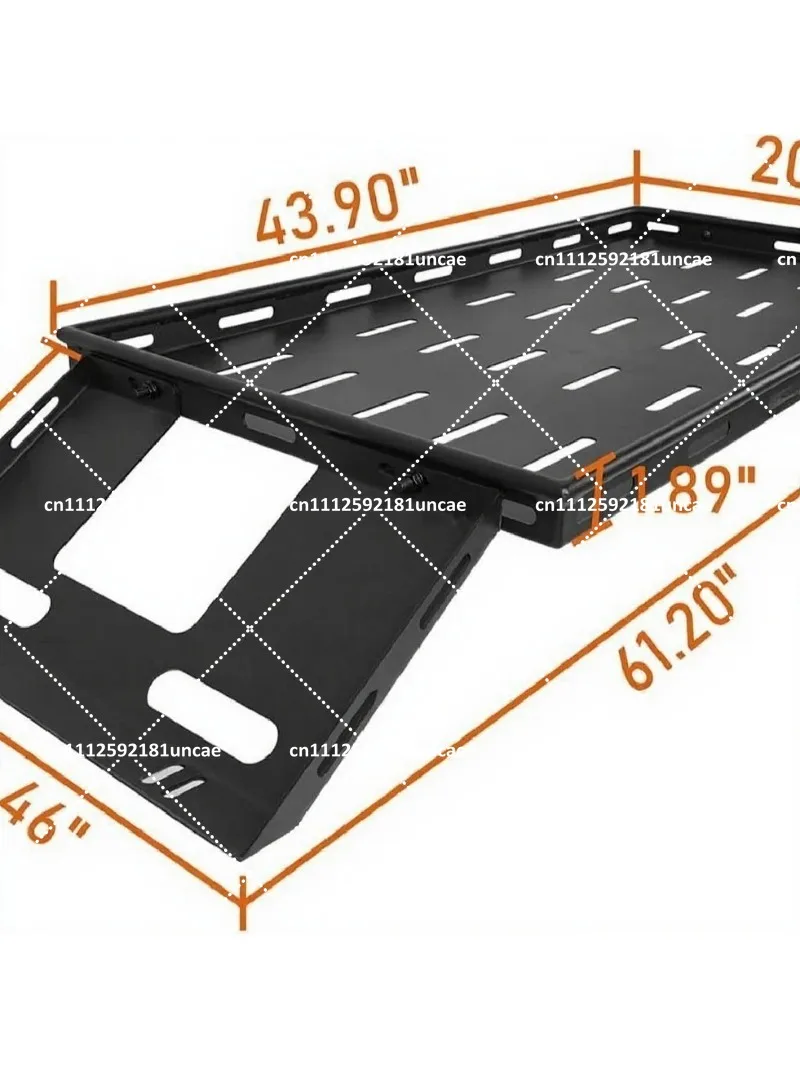 Rear Trunk Cargo Rack Basket Tray for 2007-2025  4-Door