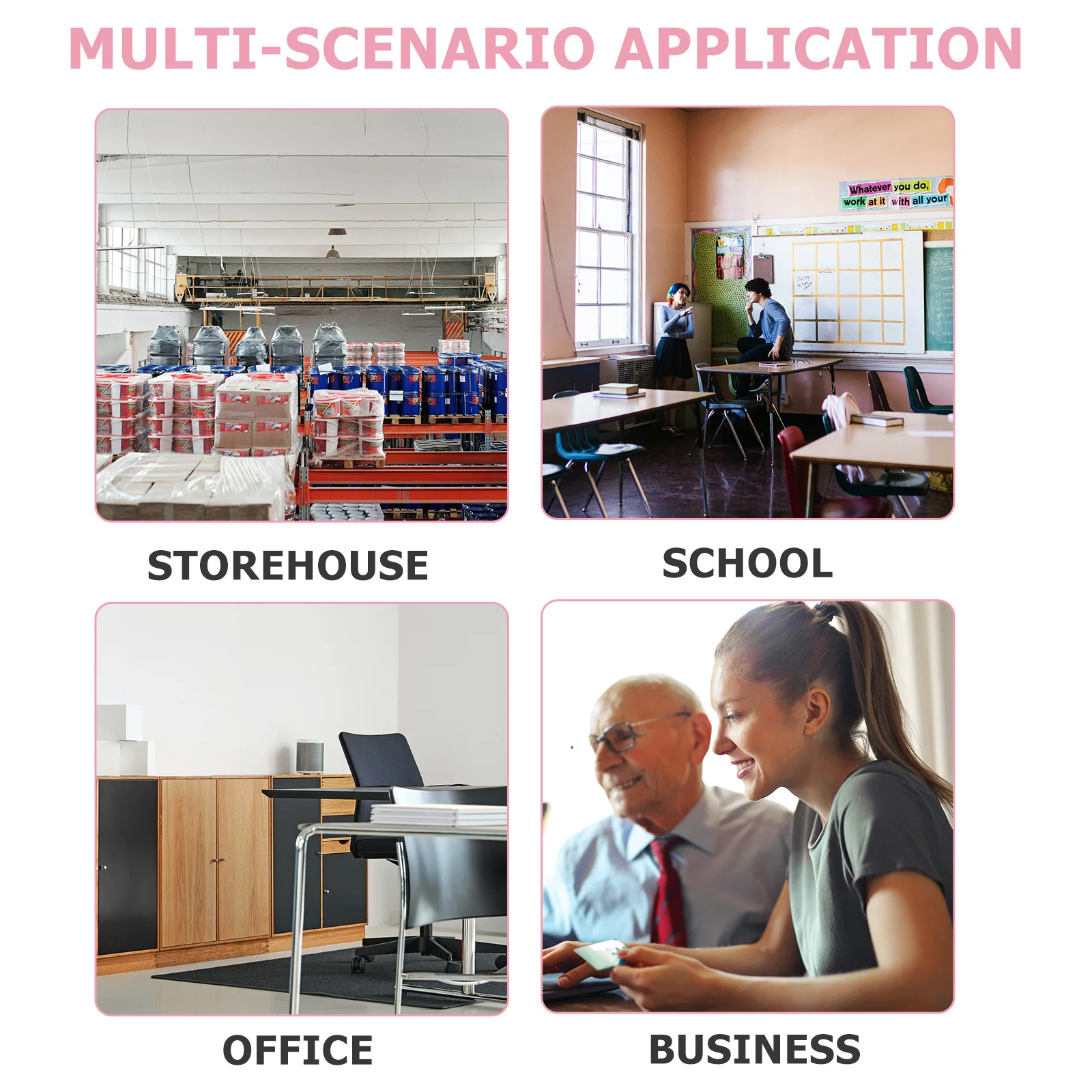 عبوات ورق A6 ذات 6 فتحات مقاس 17 × 9.7 × 1.4 سم ناعمة لمجلة مخطط دفتر الملاحظات منظم السفر أوراق إعادة تعبئة الموثق #2