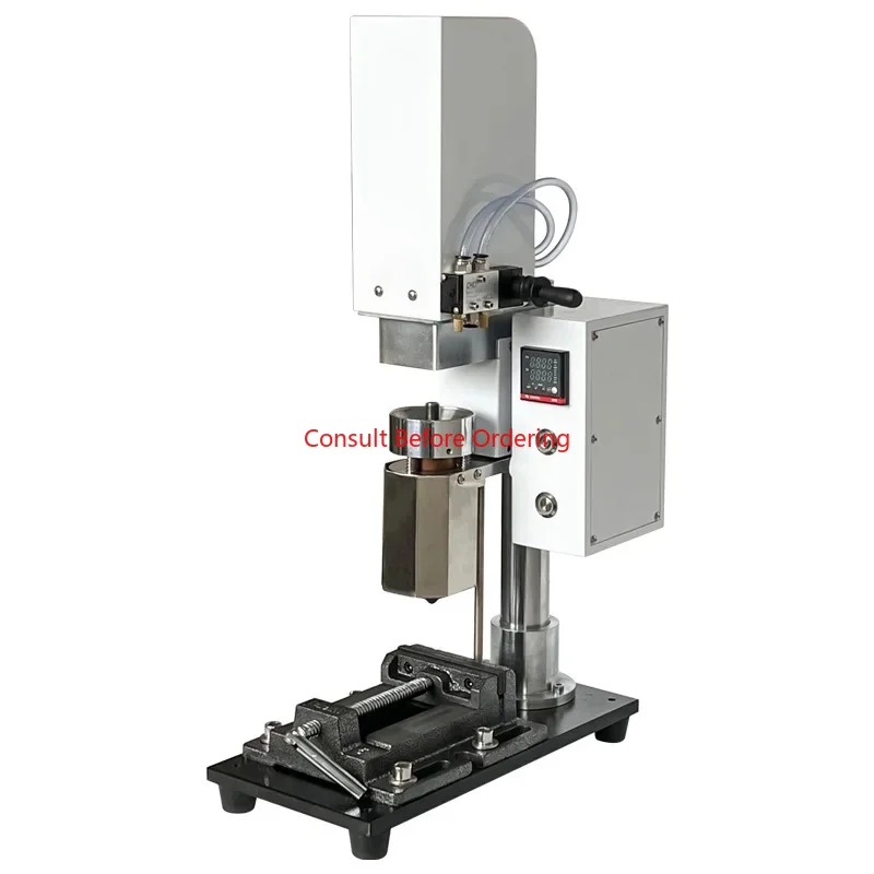 Macchina per lo stampaggio della macchina dell'estrusore di plastica pneumatico verticale 220V per la stampa 3D del laboratorio PE PP ABS PC PVC