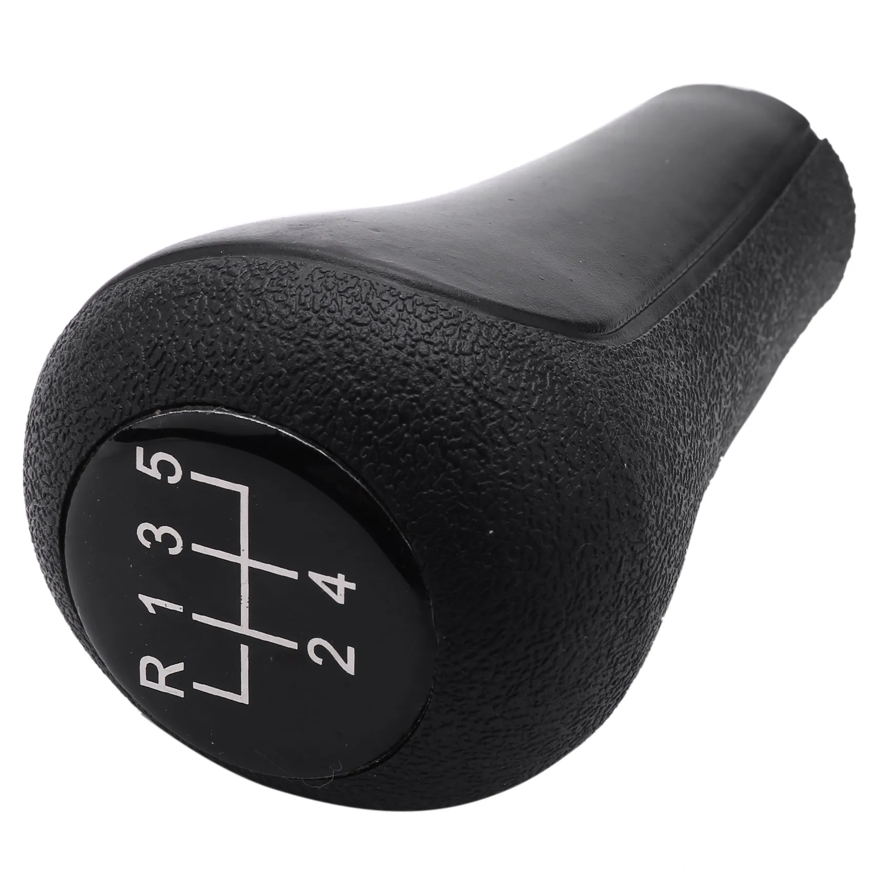 5 speed Manual Plastic Gear Shift Knob 12mm Stick Hole (Black) for BMW Series 1 to 7 X5 E30 E36 E46 E39 E34 Z3