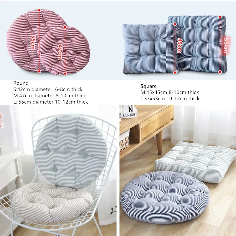 Льняная негабаритная подарочная подушка для напольного сиденья, квадратная подушка для медитации, коврик для йоги для гостиной, балкона, офиса, отдыха на открытом воздухе